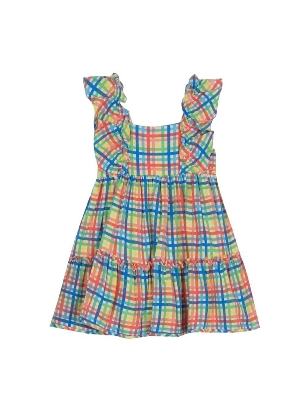 Rare Editions Little Girls Pinafore Ruffles Flared Skirt Dress NWT Size 3T